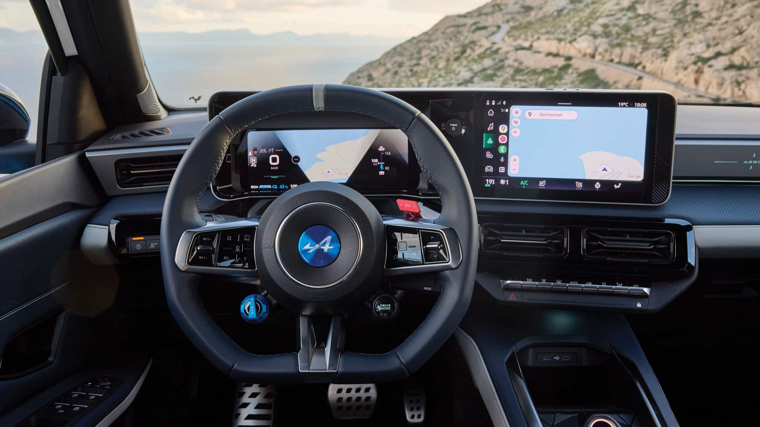 Alpine A290 GTS interior