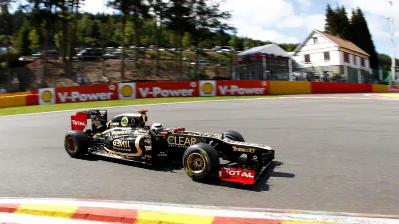 2012 Belgian Grand Prix Kimi Raikkonen