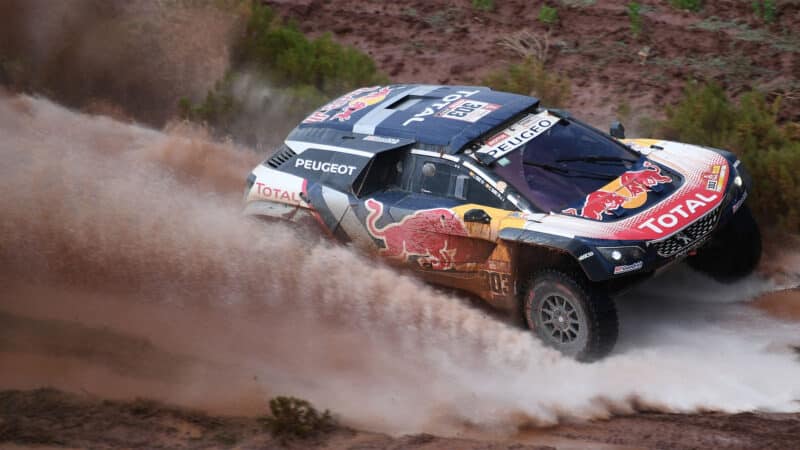 Carlos Sainz Peugeot Dakar 2018