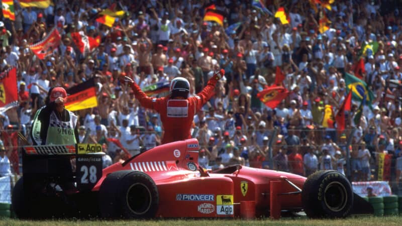 Ferrari 1993-95, 1994 German GP