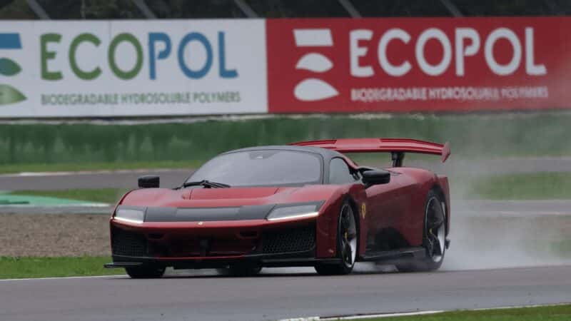 Ferrari’s new F80 at Imola