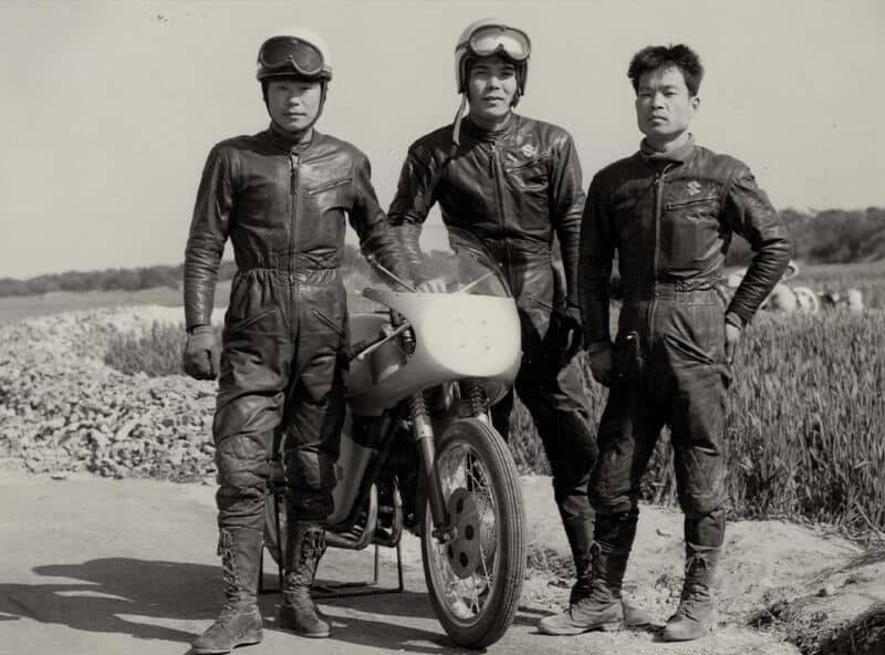 First Suzuki motorcycle world championship team