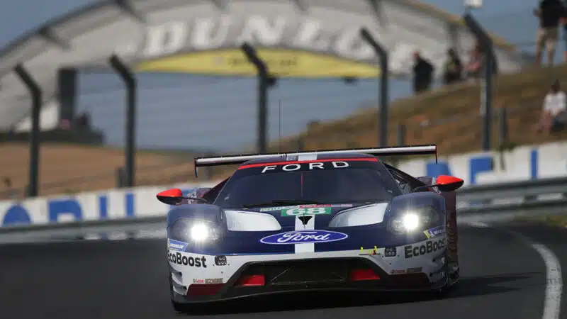 Ford GT on track at 2018 Le Mans 24 Hours