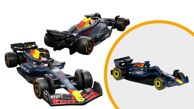 Hot Wheels Red Bull F1 car