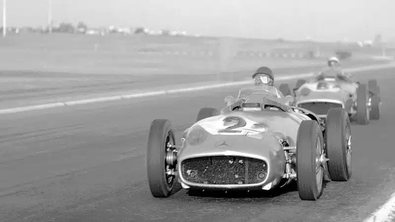 Juan Manuel Fangio Buenos Aires GP 1955 Mercedes