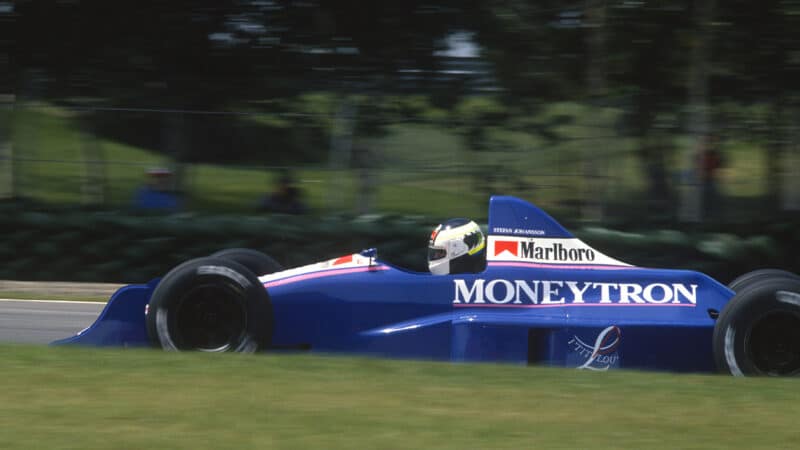 Onyx of Stefan Johansson in 1989 F1 canadian Grand Prix