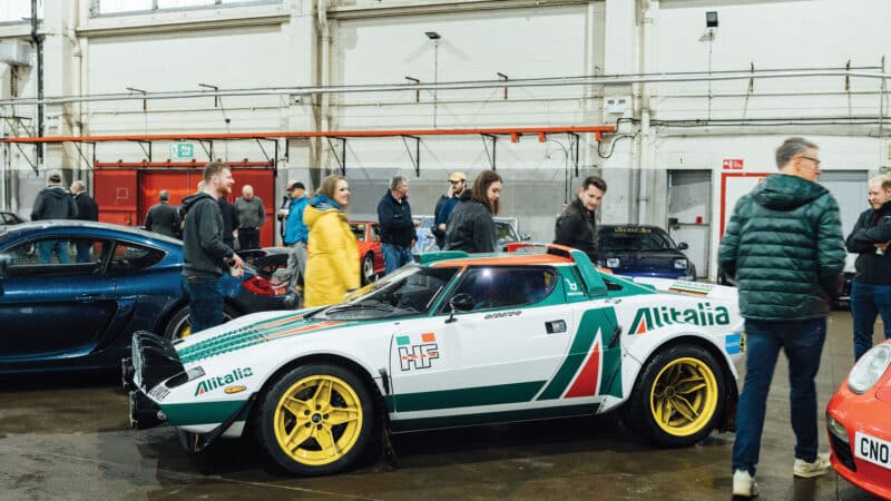 enthusiasts at Bicester’s last Scramble of ’24 (the next is on April 27);