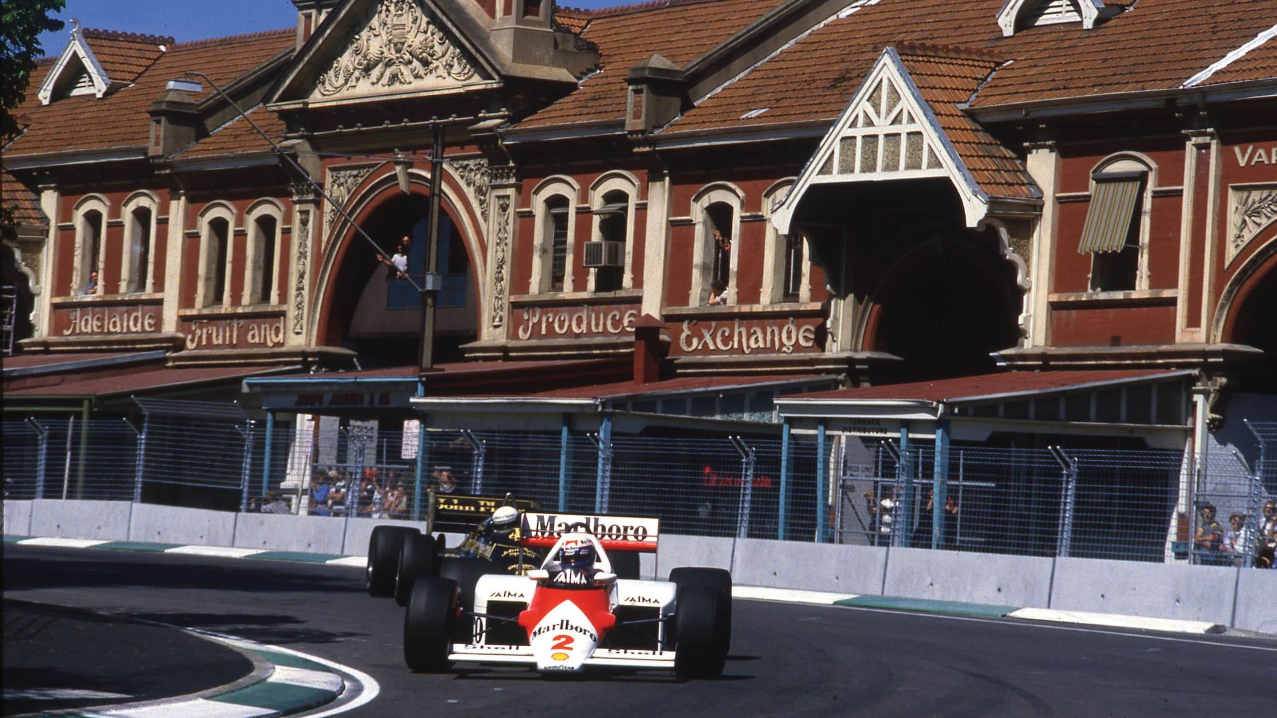 1985 Australian GP Alain Prost