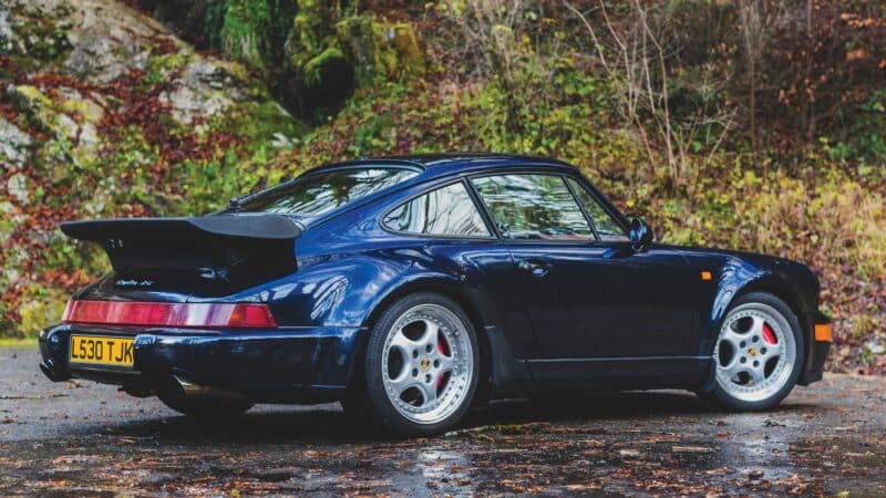 1992 Porsche 911 Turbo rear