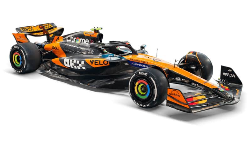 2025 McLaren MCL39 F1 car