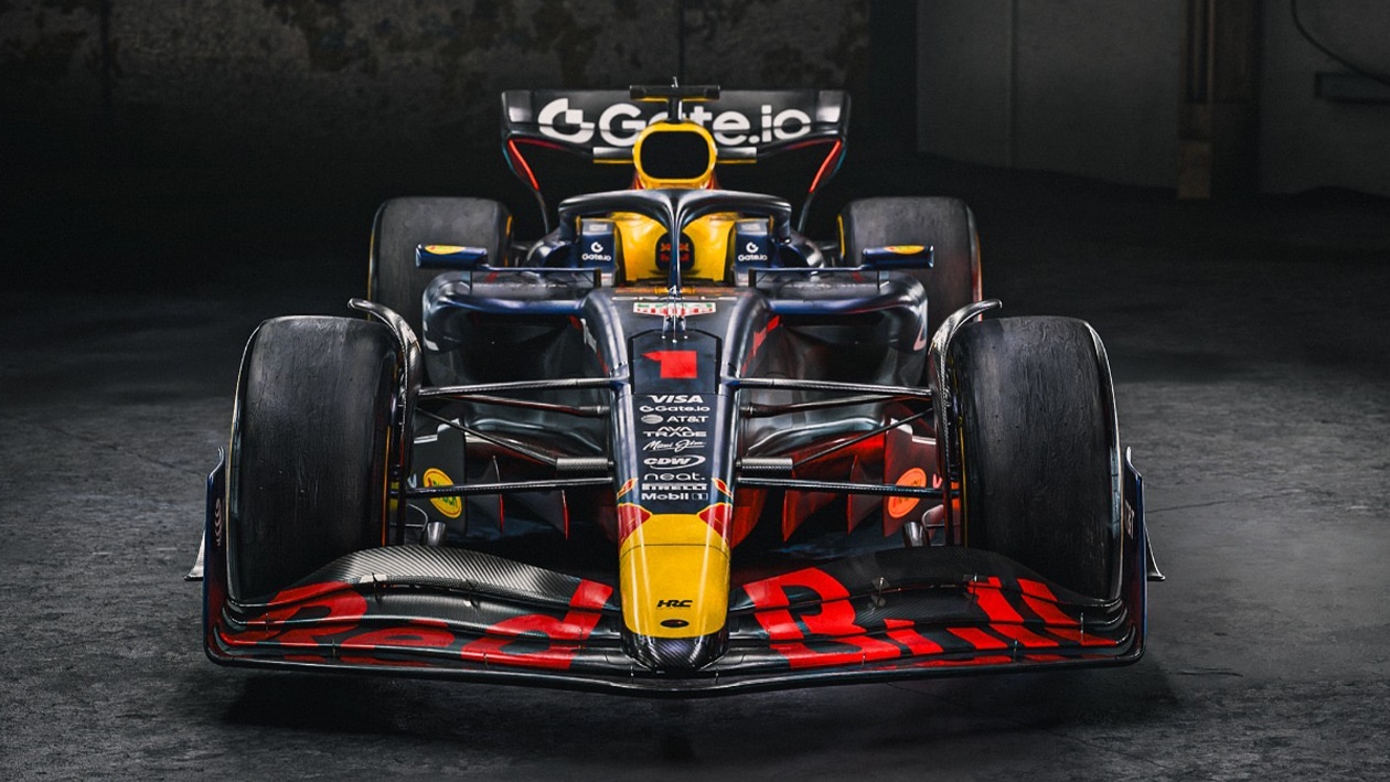 2025 Red Bull F1 car digital image