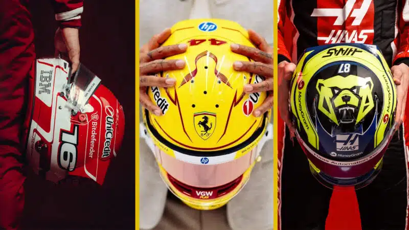 2025 helmets F1