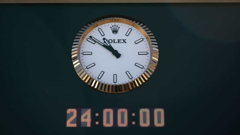 24 hr Rolex clock