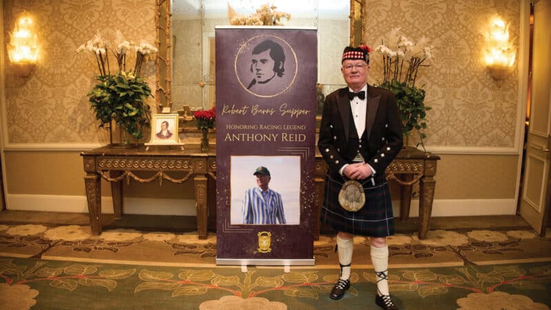 to Los Angeles where Glasgow-born BTCC legend Anthony Reid received a lifetime achievement award from the St Andrew’s Society of Los Angeles on Burns’ Night