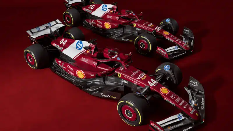 Ferrari 2025 F1 cars