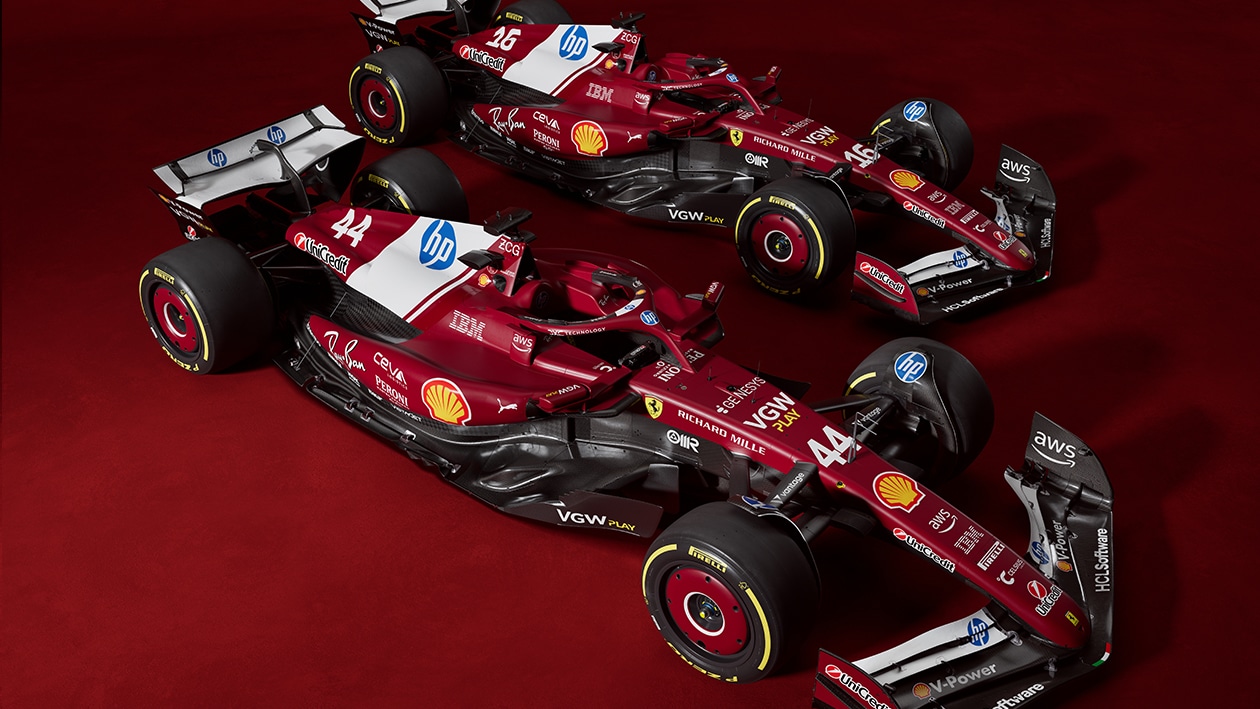 Ferrari 2025 F1 cars