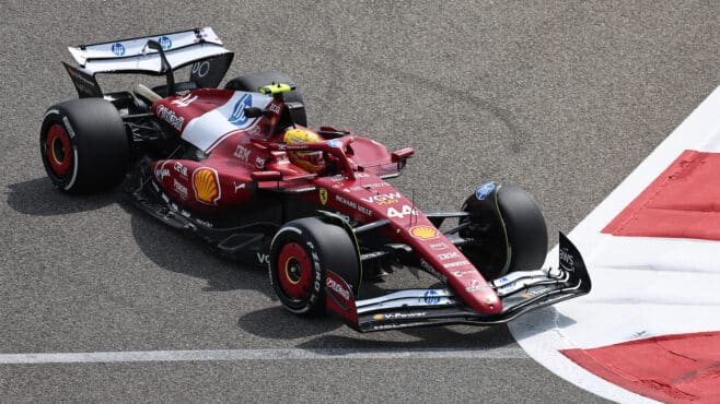 F1 2025 pre-season testing – Day 1: Hamilton on track for Ferrari