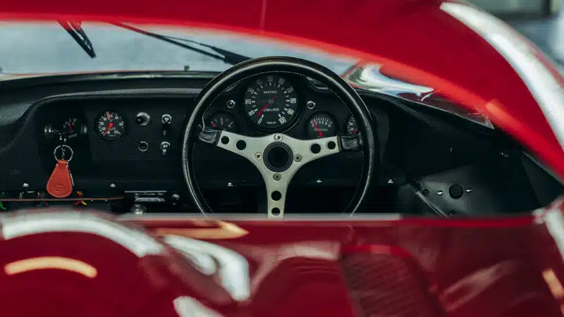 Ferrari Dino 206S dashboard