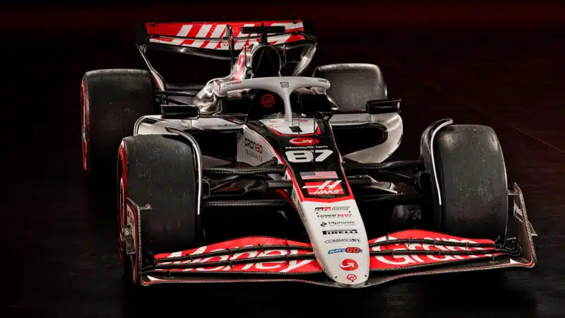 Haas 2025 f1 livery