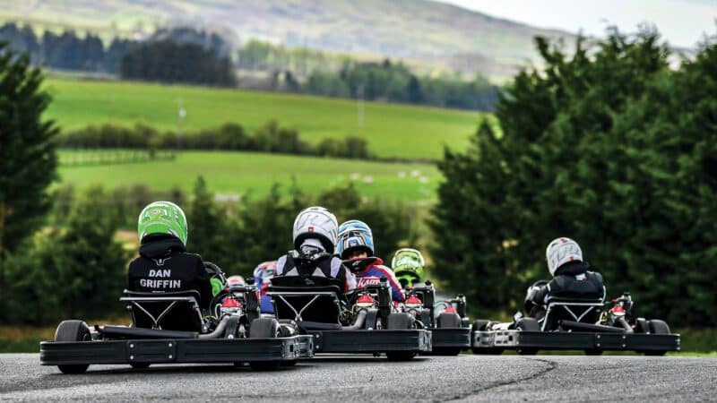 Karting in the country