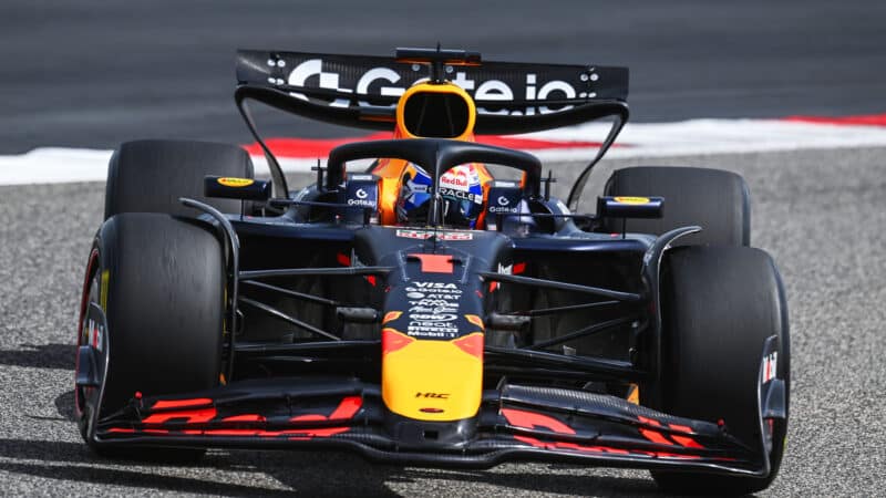 Max Verstappen Red Bull F1 2025 pre-season testing Day 3