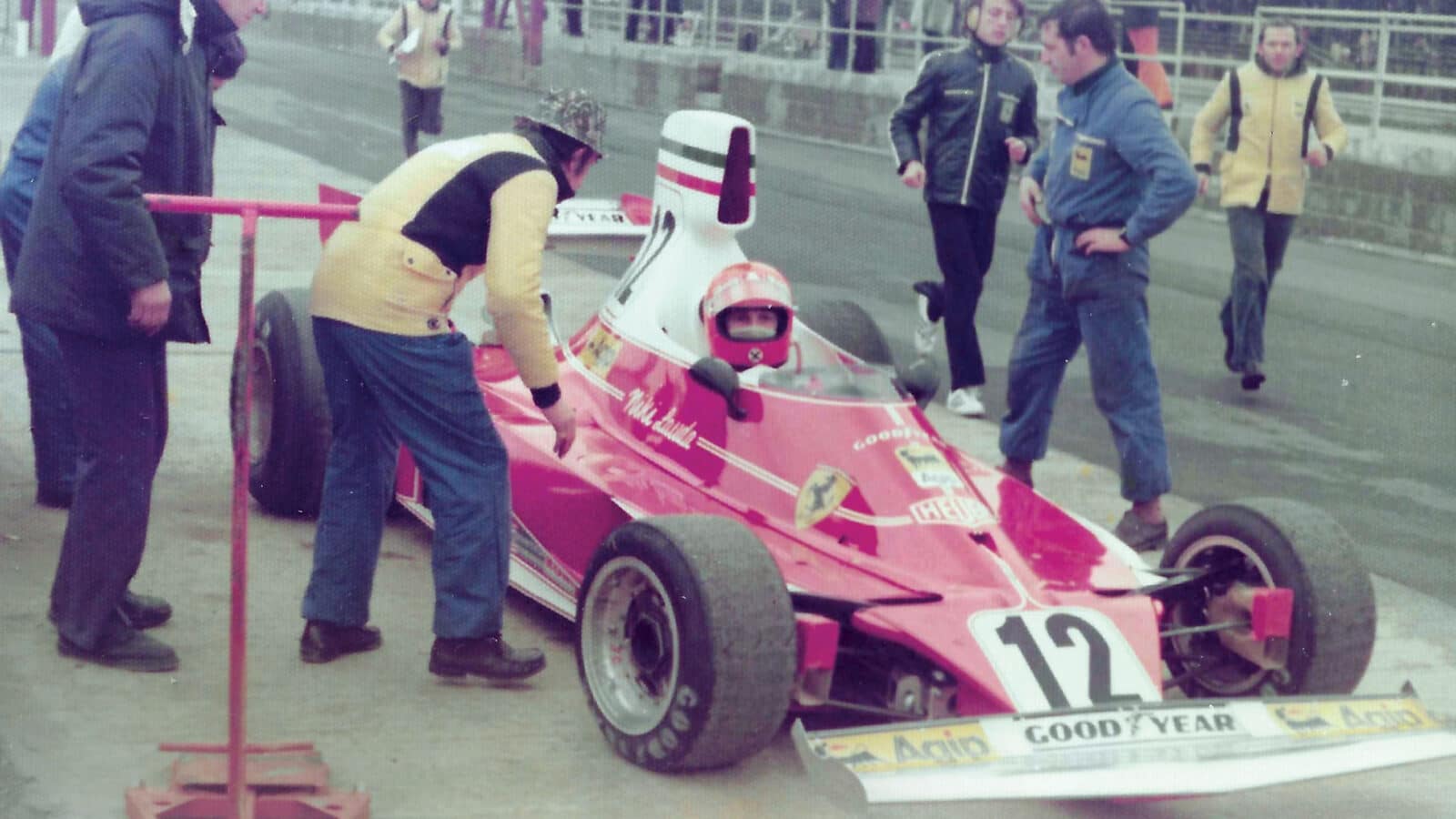 Niki Lauda and Luca di Montezemolo