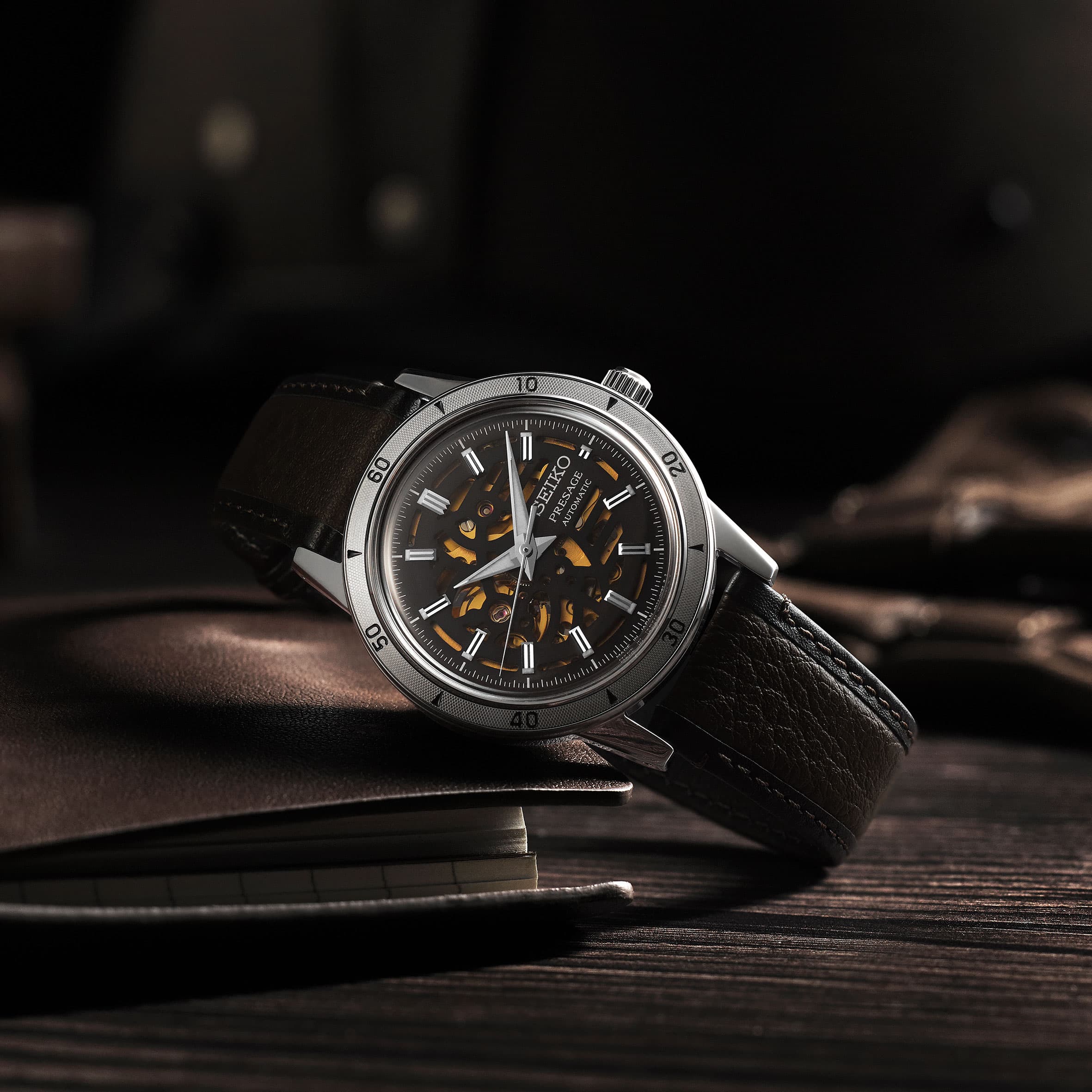 Seiko Presage 60s Elegant Yet Rugged Biker Style