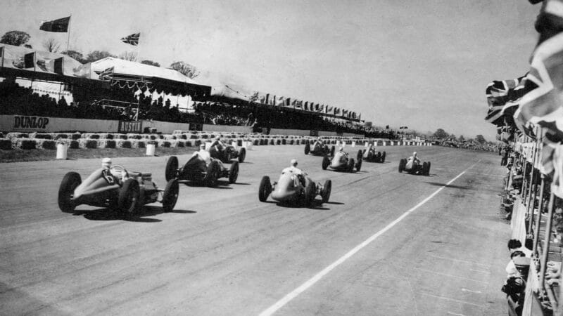 Start of 1950 British Grand Prix