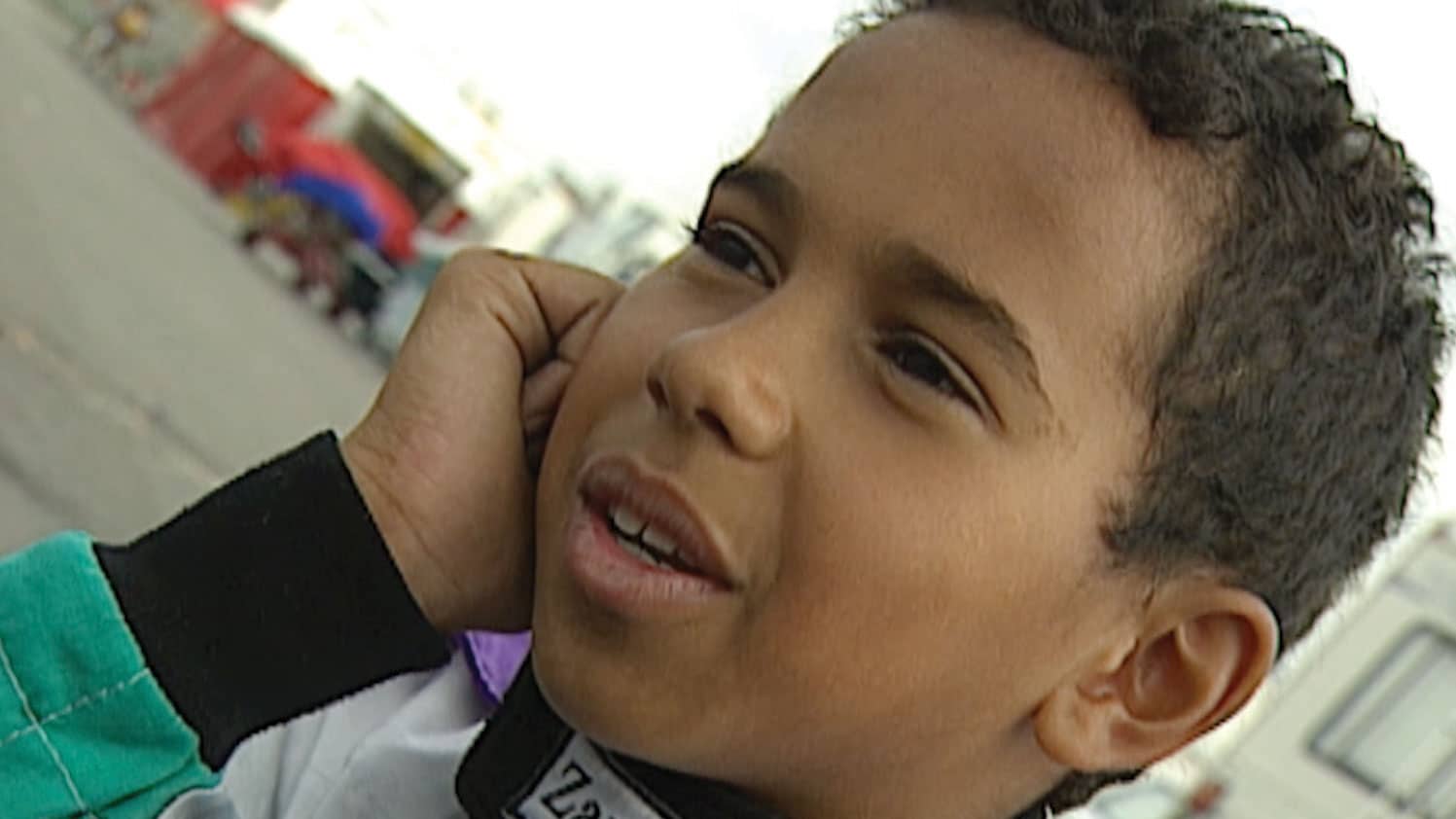 Young Lewis Hamilton interview