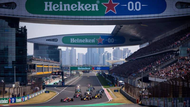 2025 Chinese GP start of race