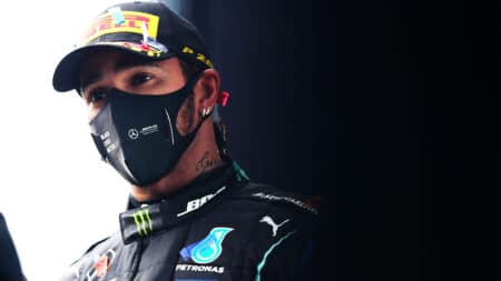 12. 2020 Turkish GP: ‘oil slick-surface’ produces a thriller