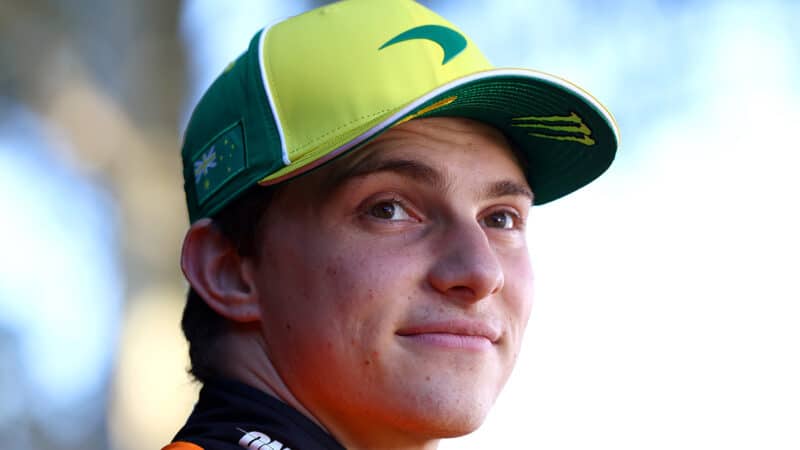 Oscar Piastri ahead of 2025 F1 Australian GP