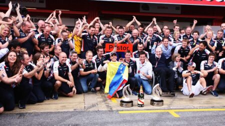 68. 2012 Spanish GP: Maldonado shocks F1 with Williams victory