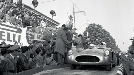 The legendary 1955 Mille Miglia rediscovered: new photos of Moss and Jenks’ win unearthed