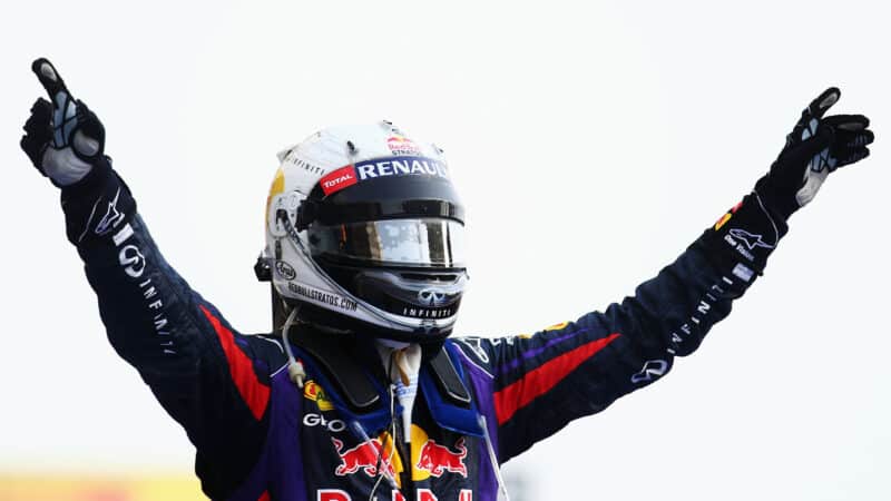 1 Sebastian Vettel Red Bull 2013 Bahrain GP