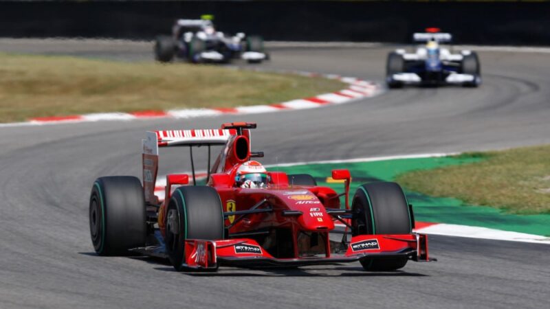 Giancarlo Fisichella during the 2009 Italian GP