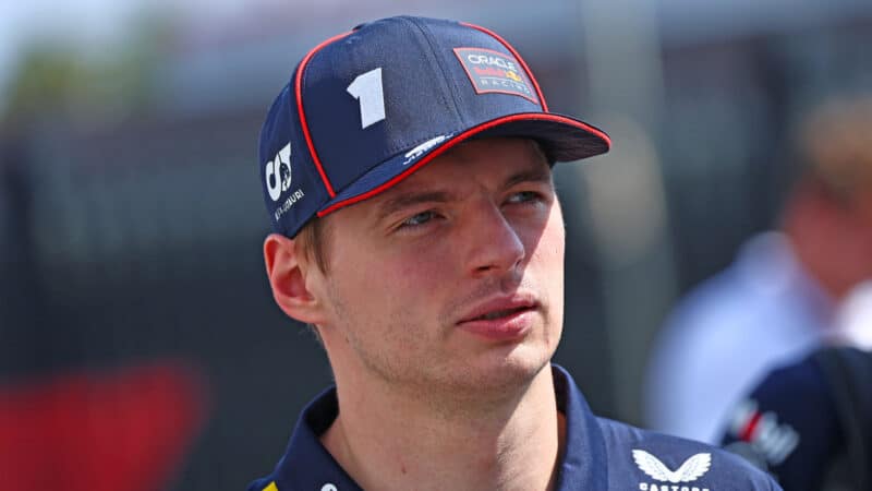 Max Verstappen at the Saudi Arabian GP