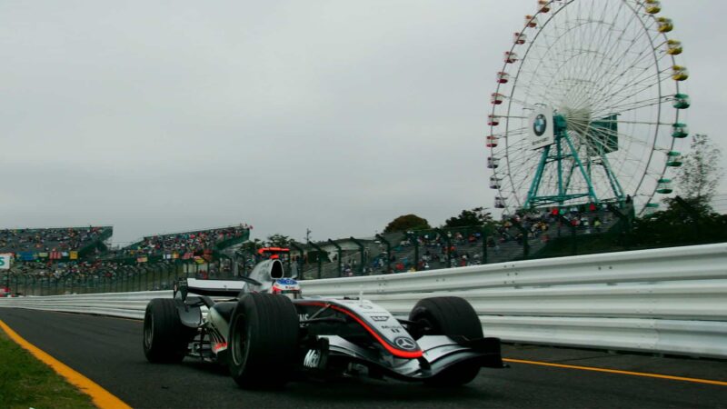 4 Kimi Raikkonen McLaren 2005 Japanese GP