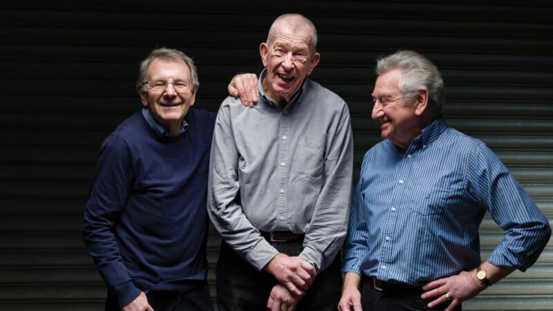 Three Formula Ford legends in their mid-seventies – and still loving being competitive