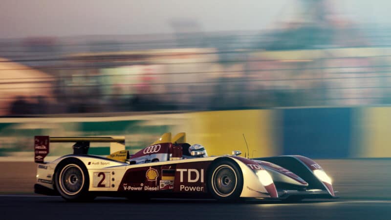 Allan McNish returned to sports cars with Audi in ’04
