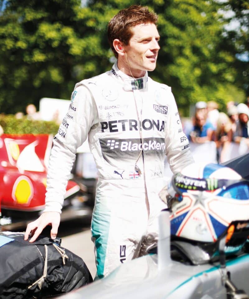 Anthony Davidson Goodwood in 2015
