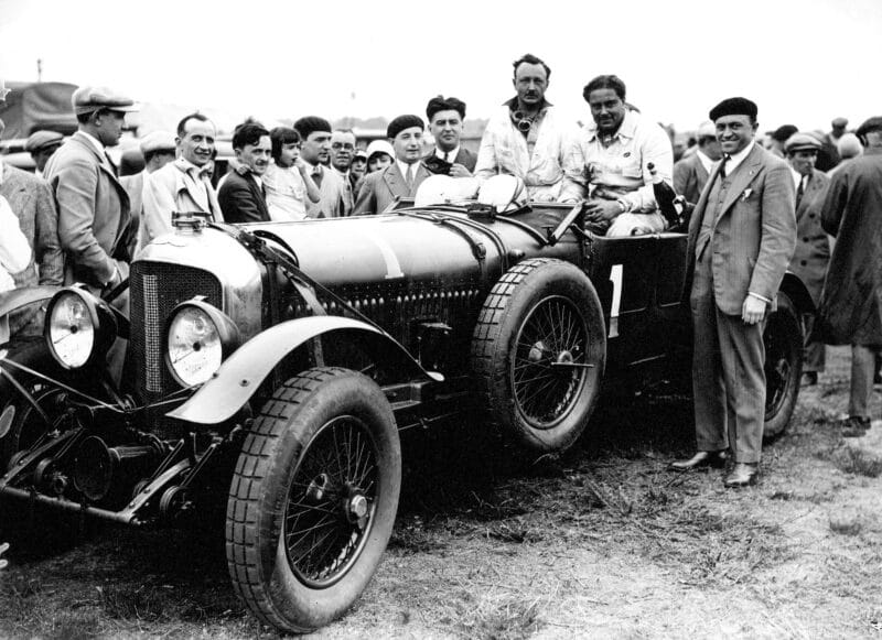 Barnato and Tim Birkin following 1929 Le Mans