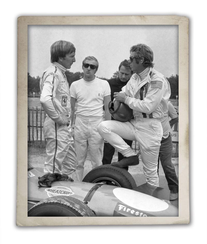 Derek Bell and Steve McQueen