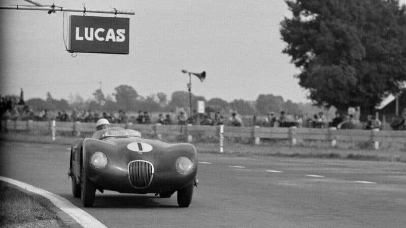 C-type Stirling Moss 1952 Goodwood 9 Hours
