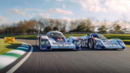 Porsche 956 & 962 face-off