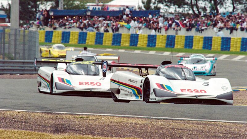 Peugeot made its Le Mans bow but neither 905 would finish