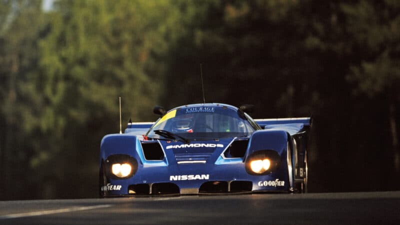 The year-old Courage R89C shipped 59 laps to the winning Jaguar at Le Mans in 1990