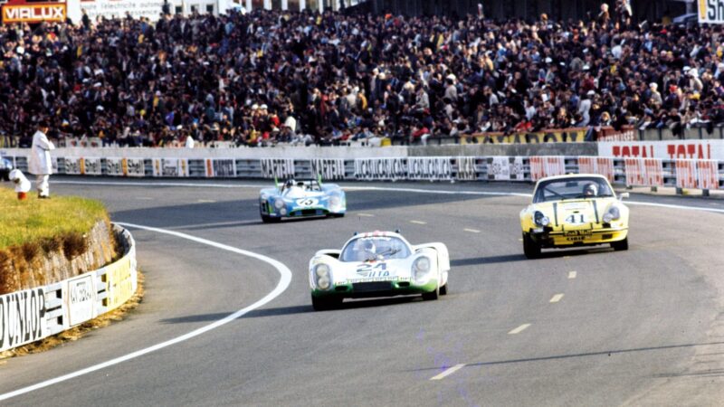 Matra’s biggest opposition came from Porsche’s 907, but the winning MS670 finished 19 laps clear of the best German car