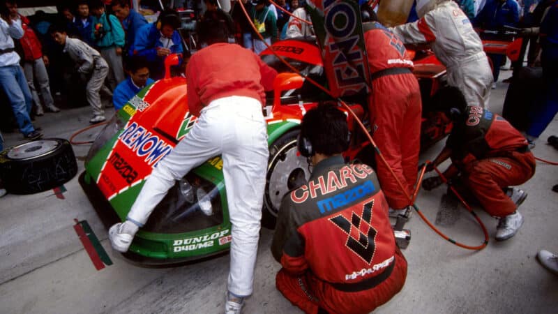You heard it before you saw it. The Mazda 787B will go down in history as the first Japanese car to win Le Mans