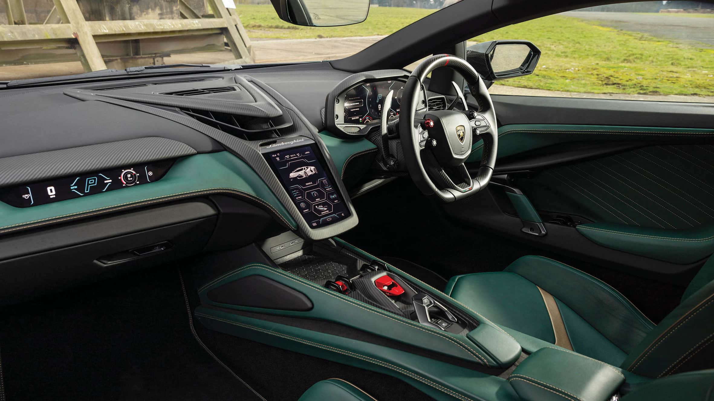 Lamborghini Revuelto interior